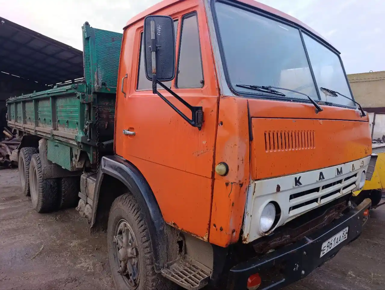 КамАЗ-колхозник (с прицепом)